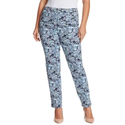 Plus Size Gloria Vanderbilt Amanda Classic Jeans -Cuddl Duds SHOP 1731442 Midnight Affair Petals