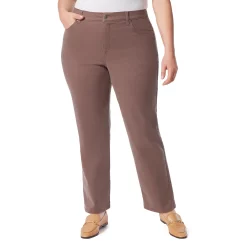 Plus Size Gloria Vanderbilt Amanda Classic Jeans -Cuddl Duds SHOP 1731442 Smokey Mocha