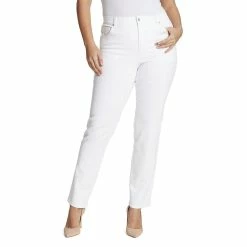 Plus Size Gloria Vanderbilt Amanda Classic Jeans -Cuddl Duds SHOP 1731442 Vintage White