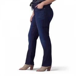 Plus Size Lee® Relaxed Fit Straight-Leg Jeans -Cuddl Duds SHOP 2216712 ALT2
