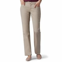 Women's Lee® Relaxed Fit Straight-Leg Jeans 13 Women's Lee® Relaxed Fit Straight-Leg Jeans -Cuddl Duds SHOP 2263298 Biscotti