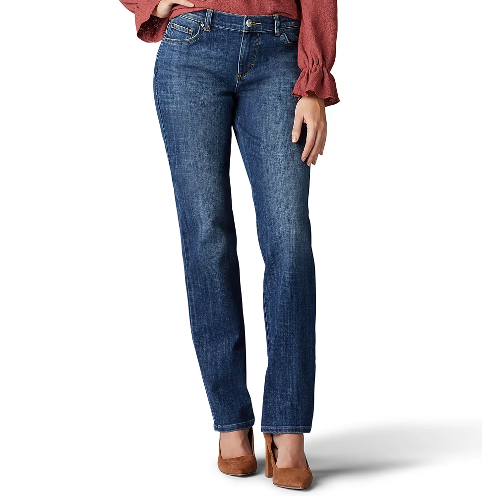 Women's Lee® Relaxed Fit Straight-Leg Jeans 11 Women's Lee® Relaxed Fit Straight-Leg Jeans - Image 11