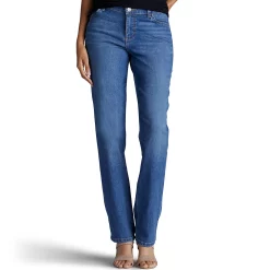 Women's Lee® Relaxed Fit Straight-Leg Jeans 19 Women's Lee® Relaxed Fit Straight-Leg Jeans -Cuddl Duds SHOP 2263298 Meridian