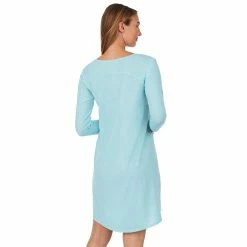 Women's Cuddl Duds® Essentials Long Sleeve Sleepshirt -Cuddl Duds SHOP 2594817 ALT
