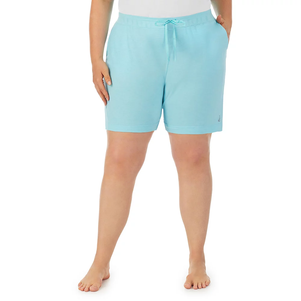 Plus Size Cuddl Duds® Essentials Pajama Sleep Shorts 5 Plus Size Cuddl Duds® Essentials Pajama Sleep Shorts - Image 5