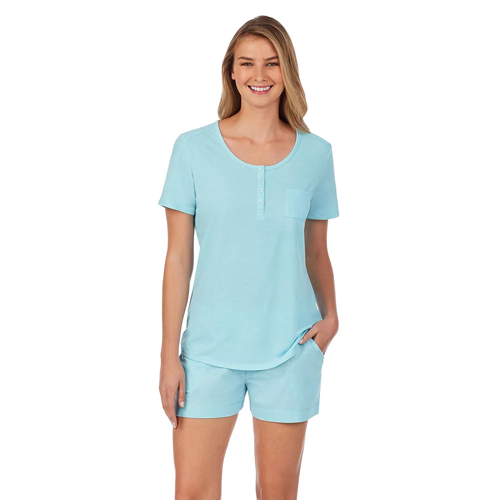 Women's Cuddl Duds® Pajamas: Essential Sleep Tee & Boxers Set 4 Women's Cuddl Duds® Pajamas: Essential Sleep Tee & Boxers Set - Image 4