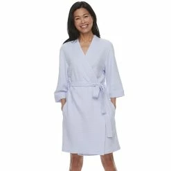 Women's Croft & Barrow® Waffle Texture Robe 18 Women's Croft & Barrow® Waffle Texture Robe -Cuddl Duds SHOP 2749414 Purple