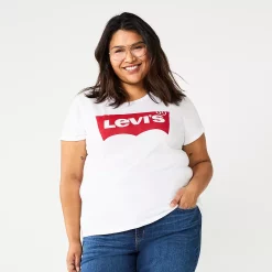Alternative view of Plus Size Levi's® Logo Perfect Tee