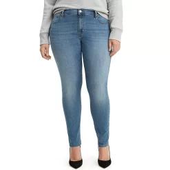 Plus Size Levi's® 711™ Skinny Jeans 14 Plus Size Levi's® 711™ Skinny Jeans -Cuddl Duds SHOP 2880501 Indigo Rays