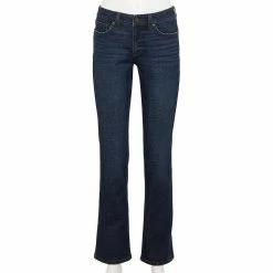 Women's Sonoma Goods For Life® Midrise Bootcut Jeans 13 Women's Sonoma Goods For Life® Midrise Bootcut Jeans -Cuddl Duds SHOP 2955090 Rinse Wash