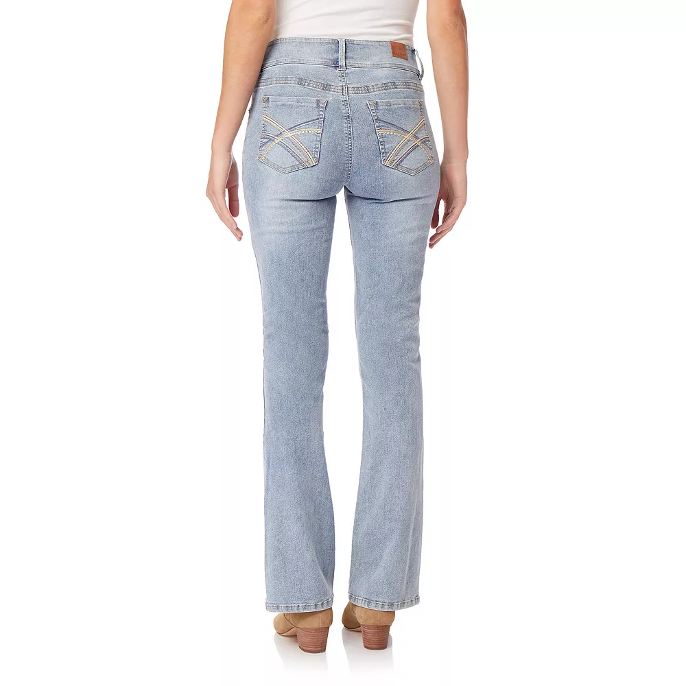 Juniors' WallFlower Insta Stretch® Luscious Curvy Bootcut Jeans 11 Juniors' WallFlower Insta Stretch® Luscious Curvy Bootcut Jeans - Image 11