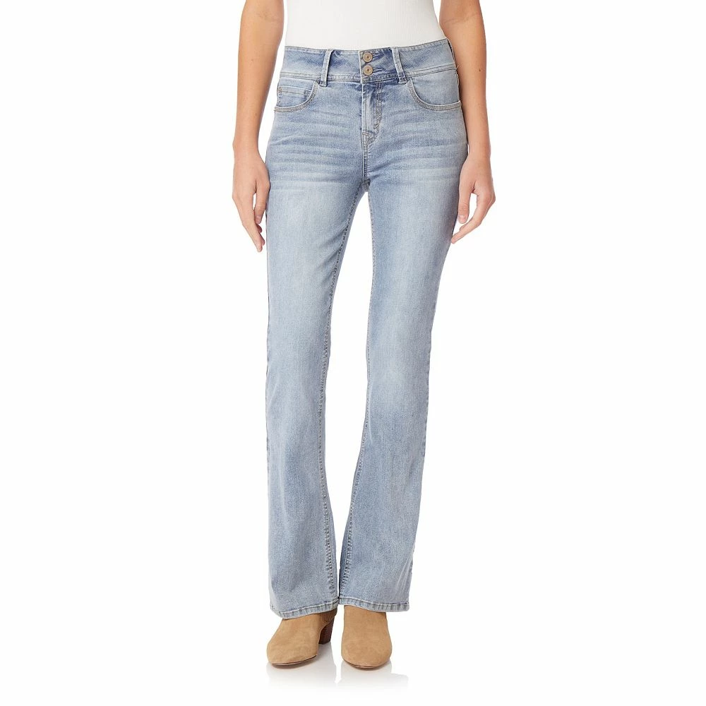 Juniors' WallFlower Insta Stretch® Luscious Curvy Bootcut Jeans 6 Juniors' WallFlower Insta Stretch® Luscious Curvy Bootcut Jeans - Image 6