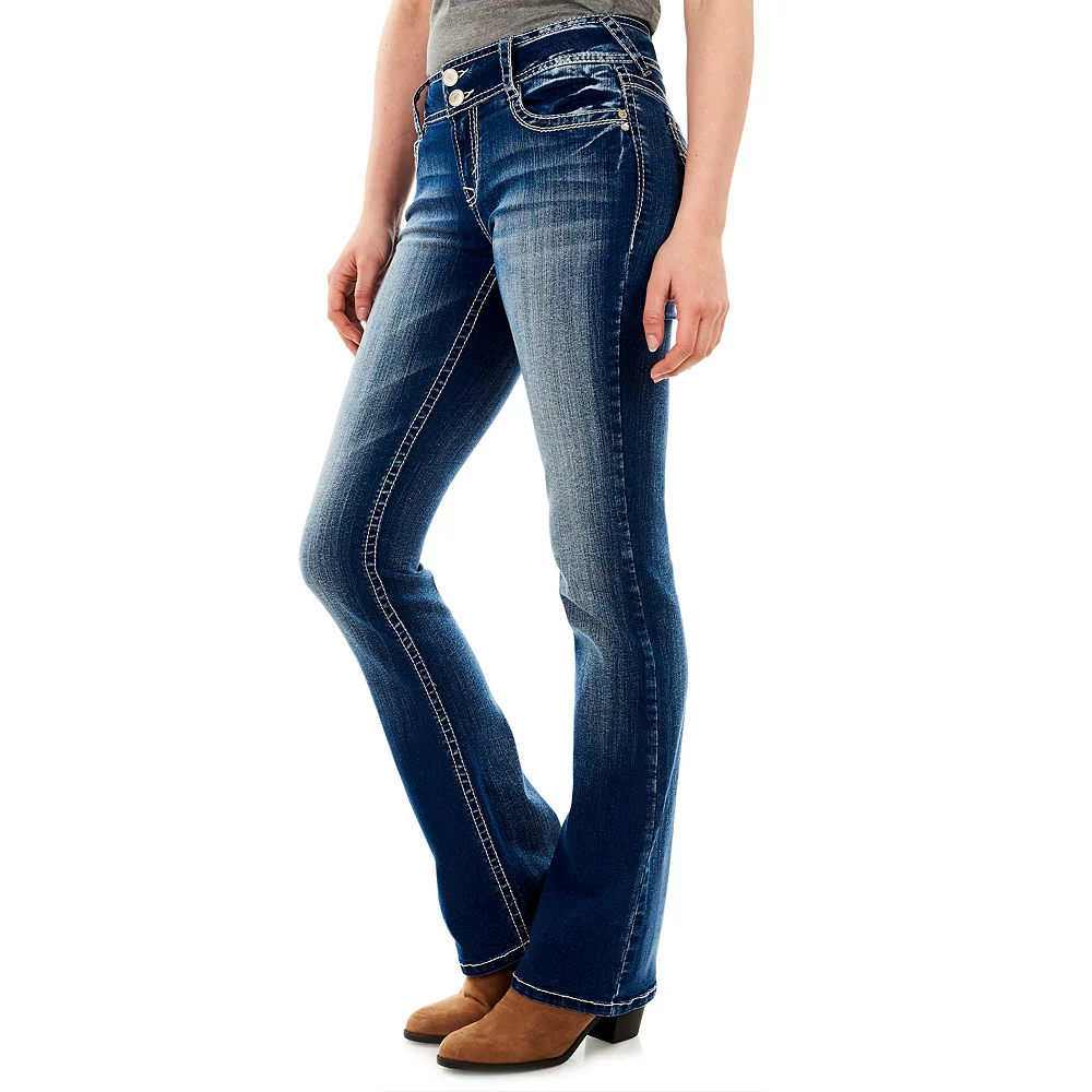 Juniors' WallFlower Insta Stretch® Luscious Curvy Bootcut Jeans 1 Juniors' WallFlower Insta Stretch® Luscious Curvy Bootcut Jeans