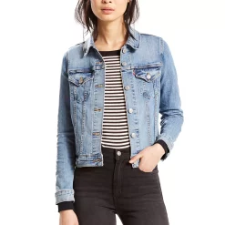 Women's Levi's® Original Trucker Jean Jacket -Cuddl Duds SHOP 2998897 Jeanie