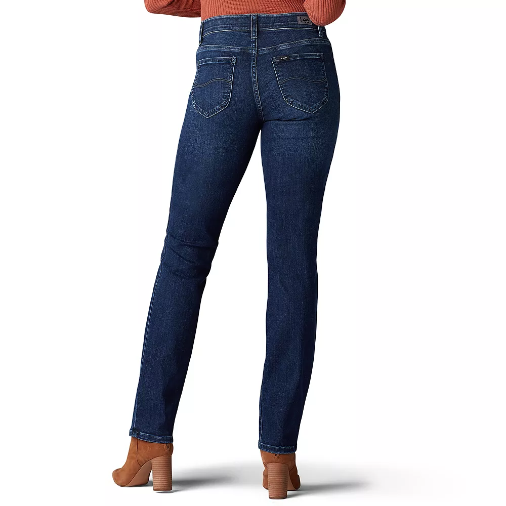Women's Lee® Flex Motion Straight-Leg Jeans 11 Women's Lee® Flex Motion Straight-Leg Jeans - Image 11