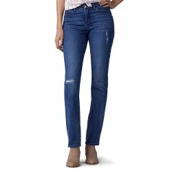 Women's Lee® Flex Motion Straight-Leg Jeans