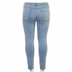 Juniors' Plus Size SO® Low-Rise Jeggings 19 Juniors' Plus Size SO® Low-Rise Jeggings -Cuddl Duds SHOP 3254850 ALT