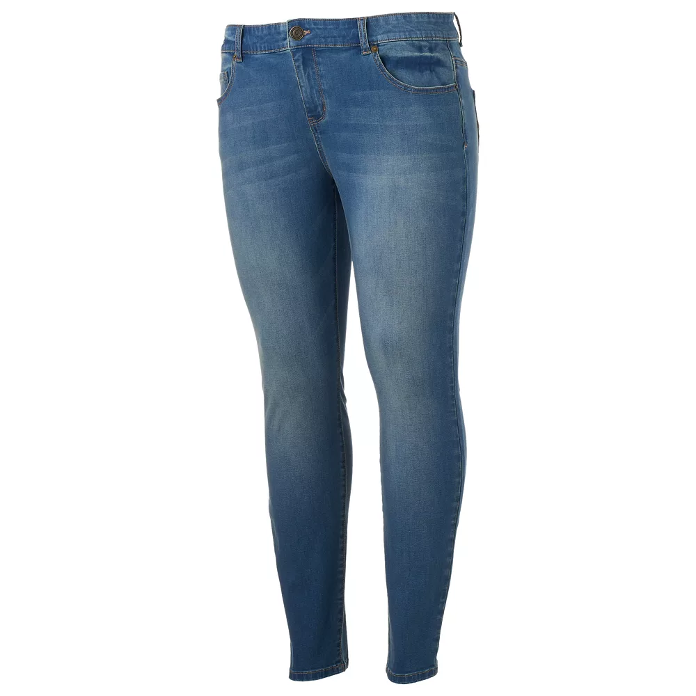 Juniors' Plus Size SO® Low-Rise Jeggings 6 Juniors' Plus Size SO® Low-Rise Jeggings - Image 6