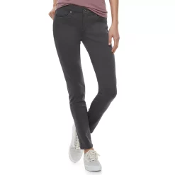 Alternative view of Juniors' Unionbay Uniform Karma Skinny Pants