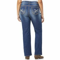 Juniors' Plus Size WallFlower Insta Stretch™ Midrise Curvy Bootcut Jeans -Cuddl Duds SHOP 3368369 ALT3