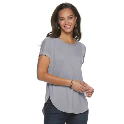 Women's Sonoma Goods For Life® Supersoft Dolman Tunic 14 Women's Sonoma Goods For Life® Supersoft Dolman Tunic -Cuddl Duds SHOP 3509904 Gray Purple