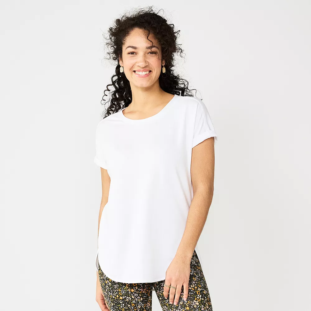 Women's Sonoma Goods For Life® Supersoft Dolman Tunic 2 Women's Sonoma Goods For Life® Supersoft Dolman Tunic - Image 2