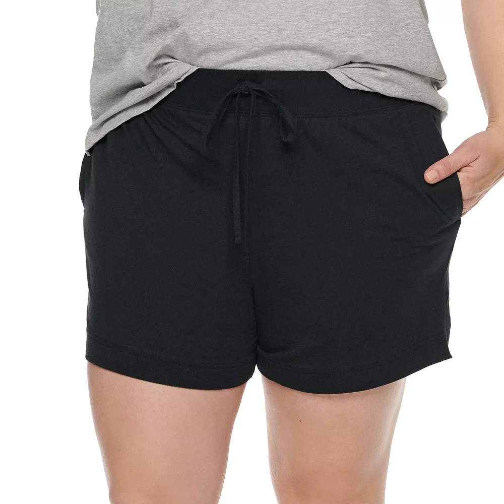 Plus Size Jockey® Everyday Essentials Boxer Pajama Shorts 1 Plus Size Jockey® Everyday Essentials Boxer Pajama Shorts