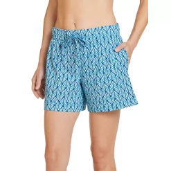 Plus Size Jockey® Everyday Essentials Boxer Pajama Shorts 14 Plus Size Jockey® Everyday Essentials Boxer Pajama Shorts -Cuddl Duds SHOP 3618193 Geo Sapphire