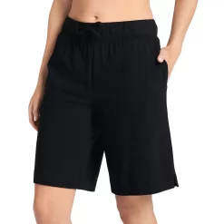 Women's Jockey® Everyday Essentials Bermuda Pajama Shorts -Cuddl Duds SHOP 3618197 Black