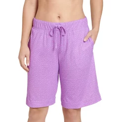 Women's Jockey® Everyday Essentials Bermuda Pajama Shorts -Cuddl Duds SHOP 3618197 Vanity Geo