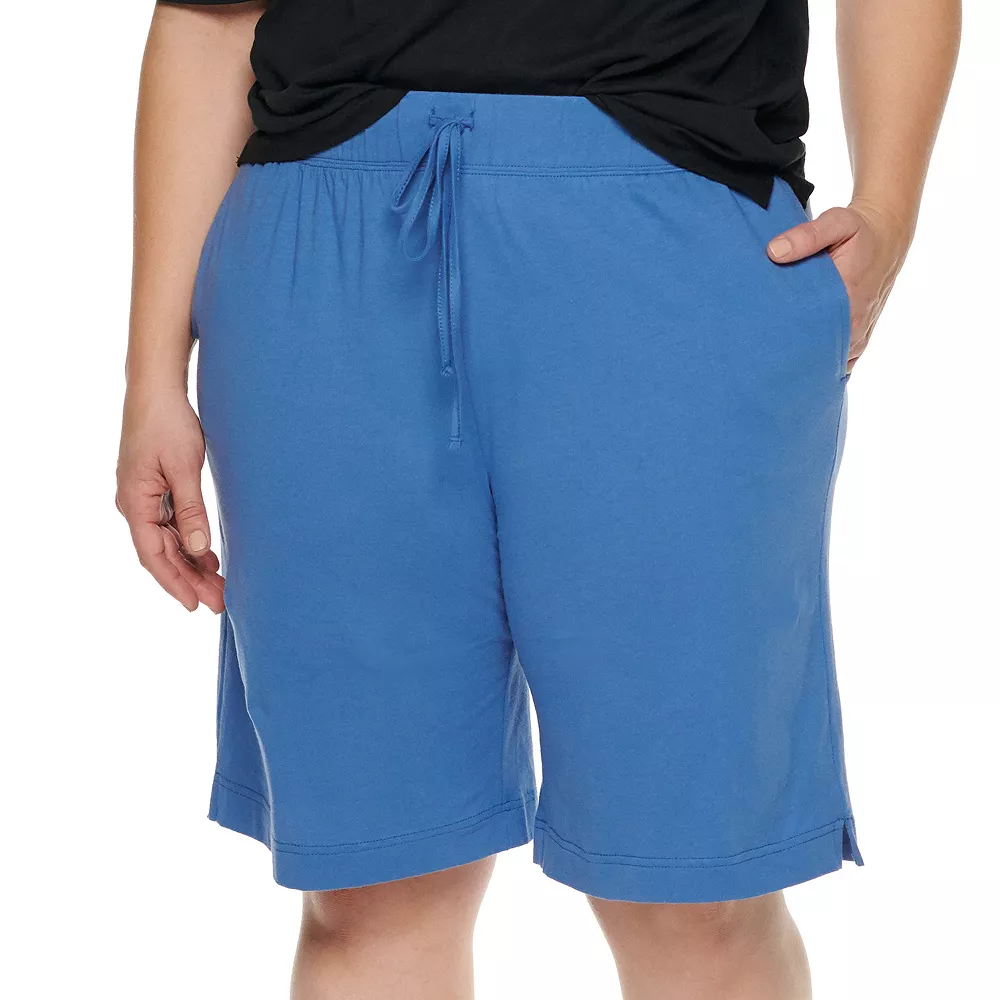 Plus Size Jockey® Everyday Essentials Bermuda Pajama Shorts 3 Plus Size Jockey® Everyday Essentials Bermuda Pajama Shorts - Image 3