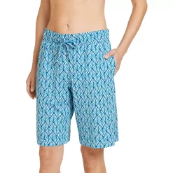 Plus Size Jockey® Everyday Essentials Bermuda Pajama Shorts 18 Plus Size Jockey® Everyday Essentials Bermuda Pajama Shorts -Cuddl Duds SHOP 3618199 Geo Sapphire