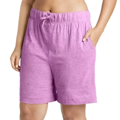 Plus Size Jockey® Everyday Essentials Bermuda Pajama Shorts 15 Plus Size Jockey® Everyday Essentials Bermuda Pajama Shorts -Cuddl Duds SHOP 3618199 Sheer Rose