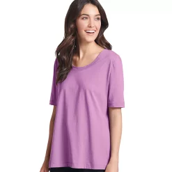 Women's Jockey® Everyday Essentials Pajama Tee -Cuddl Duds SHOP 3618209 Sheer Rose
