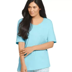 Plus Size Jockey® Everyday Essentials Pajama Tee -Cuddl Duds SHOP 3618210 Winter Blossom