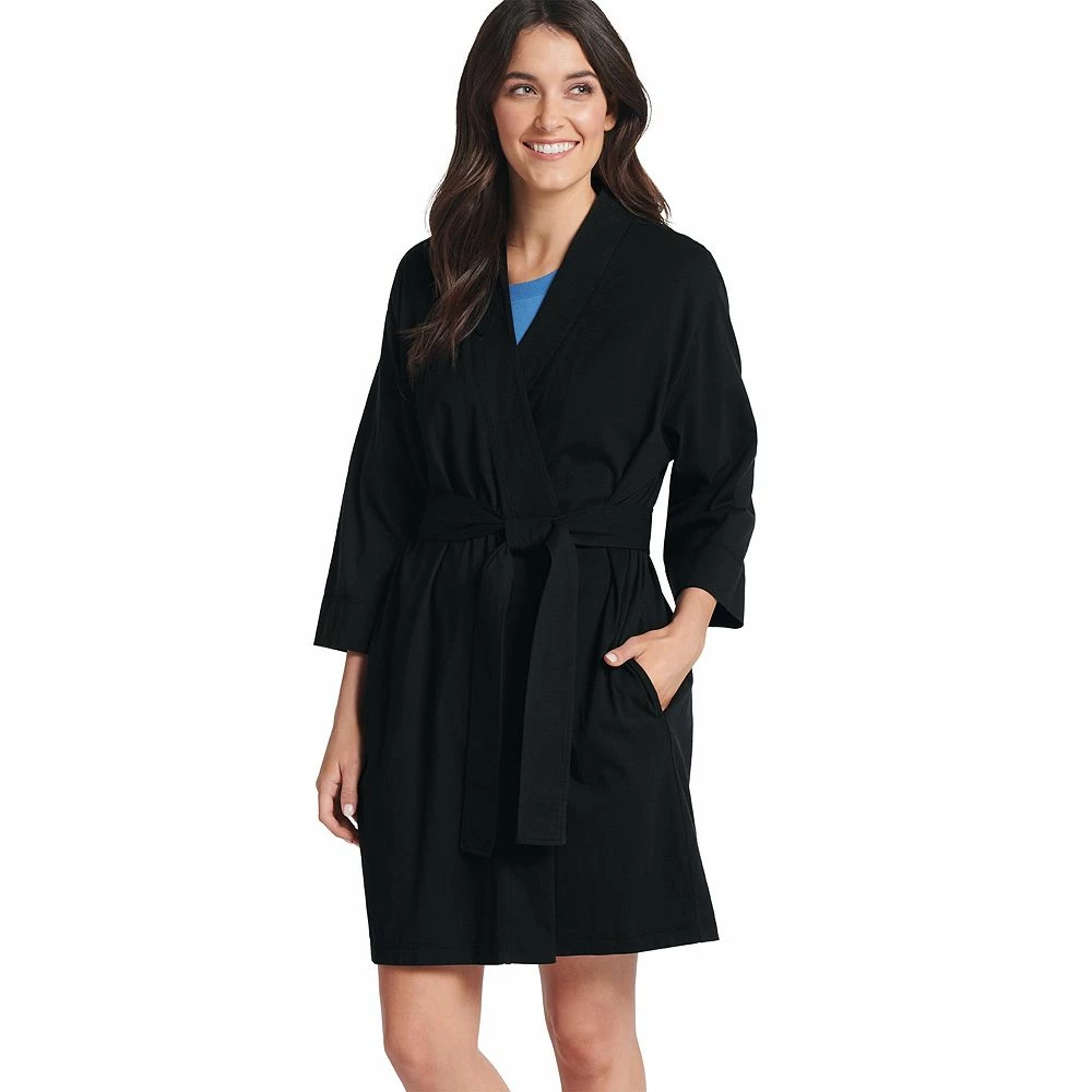 Women's Jockey® Everyday Essentials Wrap Robe 3 Women's Jockey® Everyday Essentials Wrap Robe - Image 3