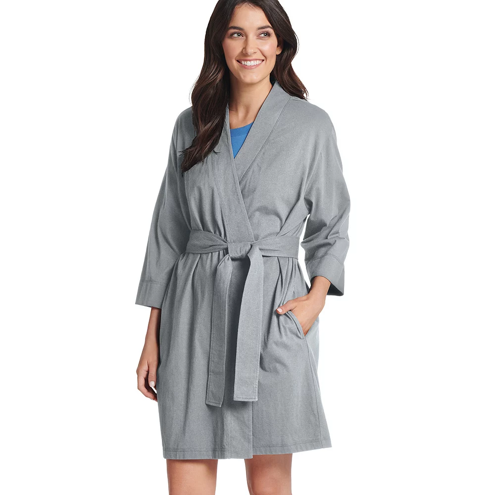 Women's Jockey® Everyday Essentials Wrap Robe 4 Women's Jockey® Everyday Essentials Wrap Robe - Image 4