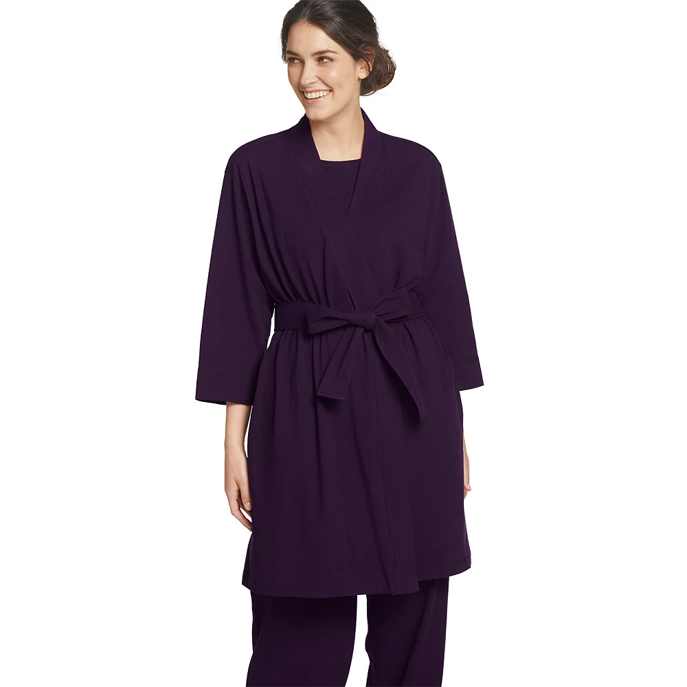 Women's Jockey® Everyday Essentials Wrap Robe 2 Women's Jockey® Everyday Essentials Wrap Robe - Image 2