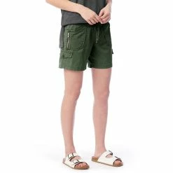 Juniors' Unionbay Christy Convertible Cuffed Midi Shorts -Cuddl Duds SHOP 3671783 Bluegrass