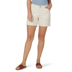 Women's Lee® Chino Shorts 18 Women's Lee® Chino Shorts -Cuddl Duds SHOP 3679278 Rainy Day