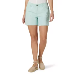 Women's Lee® Chino Shorts 17 Women's Lee® Chino Shorts -Cuddl Duds SHOP 3679278 Sea Green