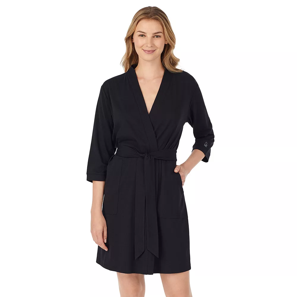 Women's Cuddl Duds® Essentials Wrap Robe 3 Women's Cuddl Duds® Essentials Wrap Robe - Image 3