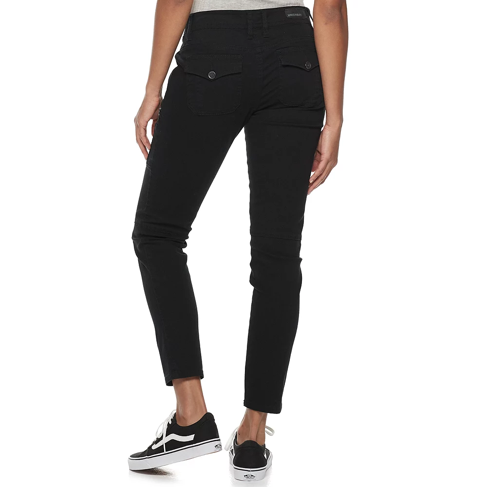 Juniors' Unionbay Blaire Stretch Twill Skinny Utility Moto Pants 9 Juniors' Unionbay Blaire Stretch Twill Skinny Utility Moto Pants - Image 9
