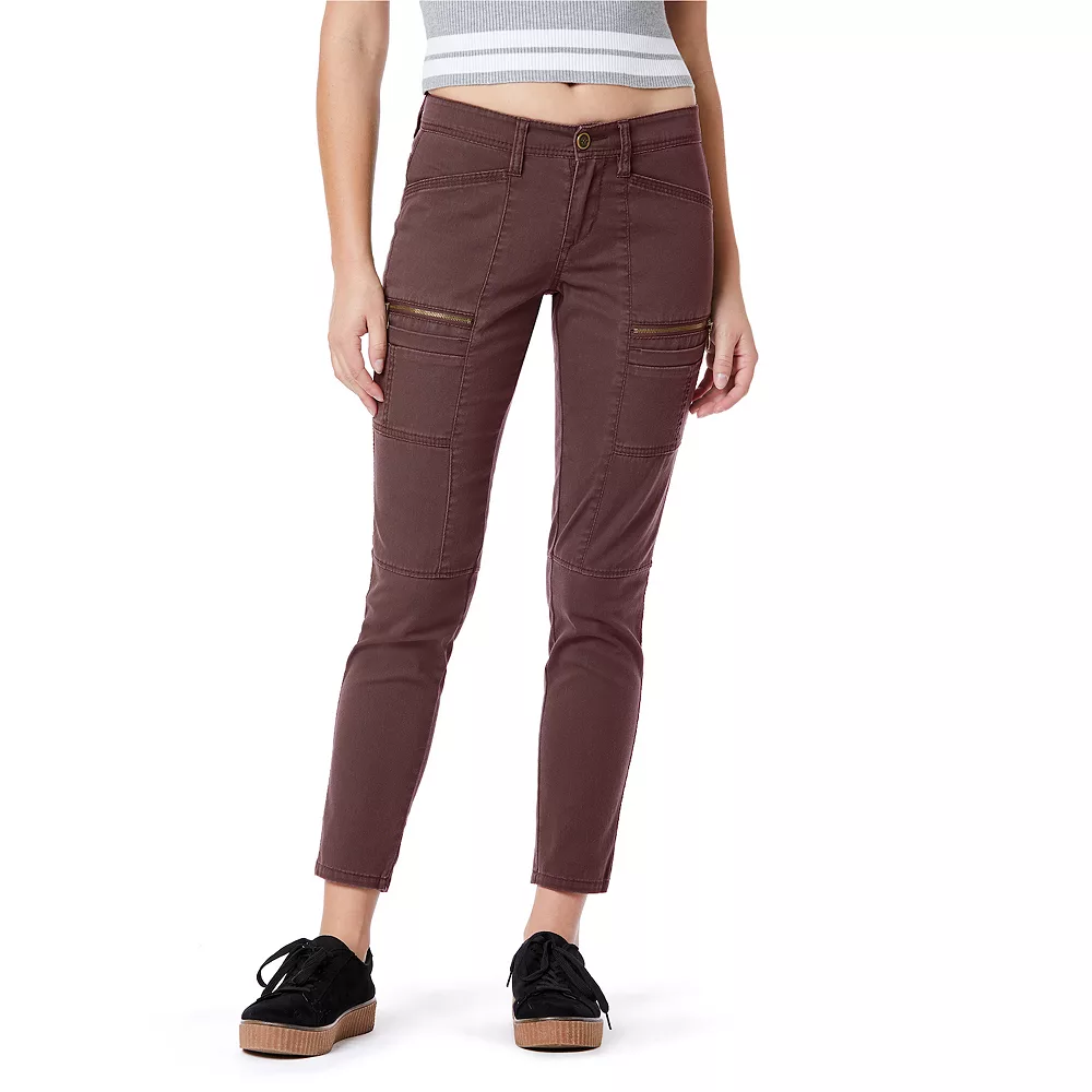 Juniors' Unionbay Blaire Stretch Twill Skinny Utility Moto Pants 5 Juniors' Unionbay Blaire Stretch Twill Skinny Utility Moto Pants - Image 5