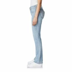 Juniors' WallFlower Luscious Curvy Bling Bootcut Jeans -Cuddl Duds SHOP 3849916 ALT2
