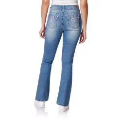 Juniors' WallFlower Luscious Curvy Bling Bootcut Jeans -Cuddl Duds SHOP 3849916 Bexley