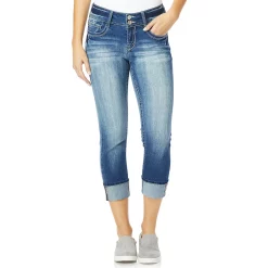 Juniors' WallFlower Insta Stretch Luscious Curvy Cropped Jeans
