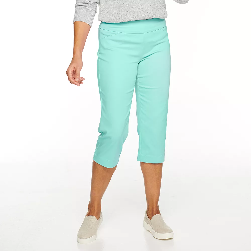 Women's Croft & Barrow® Effortless Stretch Capri Pants 6 Women's Croft & Barrow® Effortless Stretch Capri Pants - Image 6