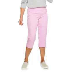 Women's Croft & Barrow® Effortless Stretch Capri Pants 14 Women's Croft & Barrow® Effortless Stretch Capri Pants -Cuddl Duds SHOP 3918078 Lilac