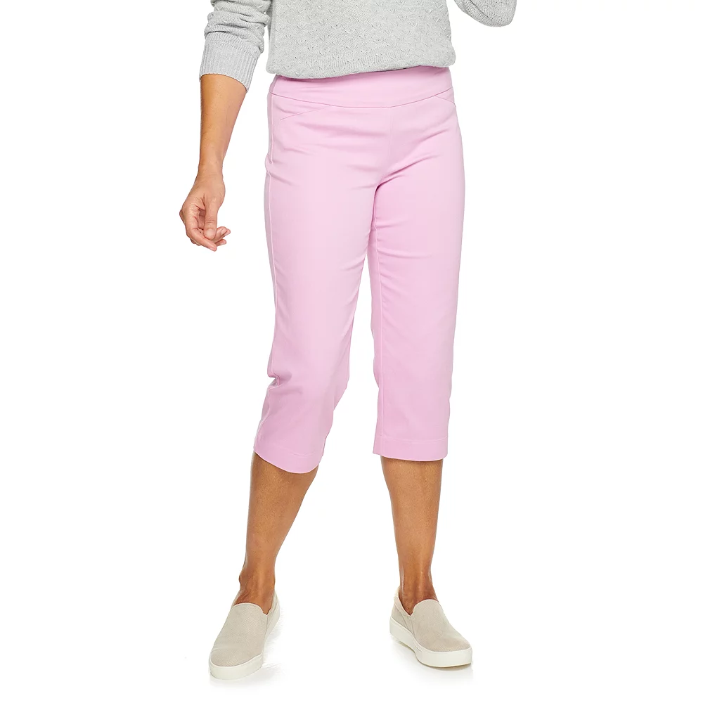 Women's Croft & Barrow® Effortless Stretch Capri Pants 4 Women's Croft & Barrow® Effortless Stretch Capri Pants - Image 4
